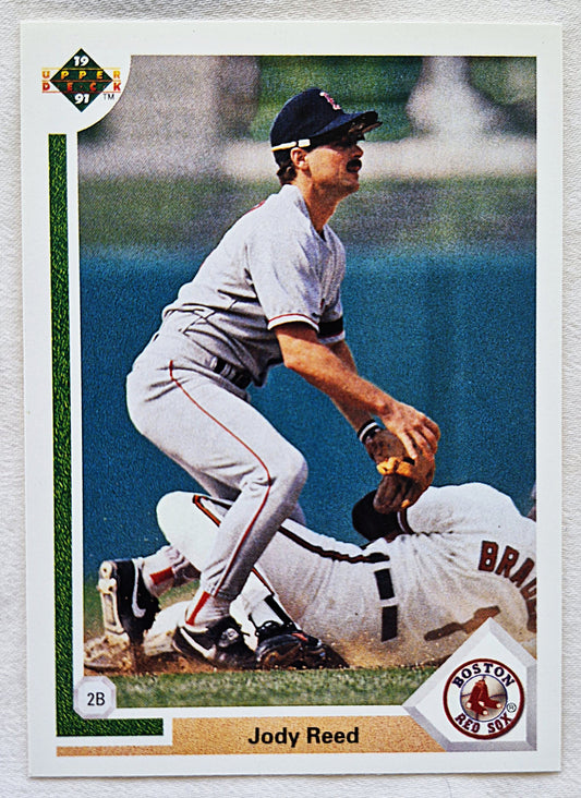 Reed Jody Boston Red Sox #184 2nd Base Upper Deck 1991 Baseball Card