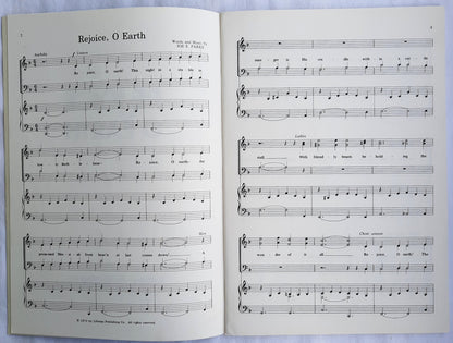 Hosanna Rejoice, O Earth A Christmas Cantata by Joe E. Parks Collectible LP Vinyl Record (Very good)