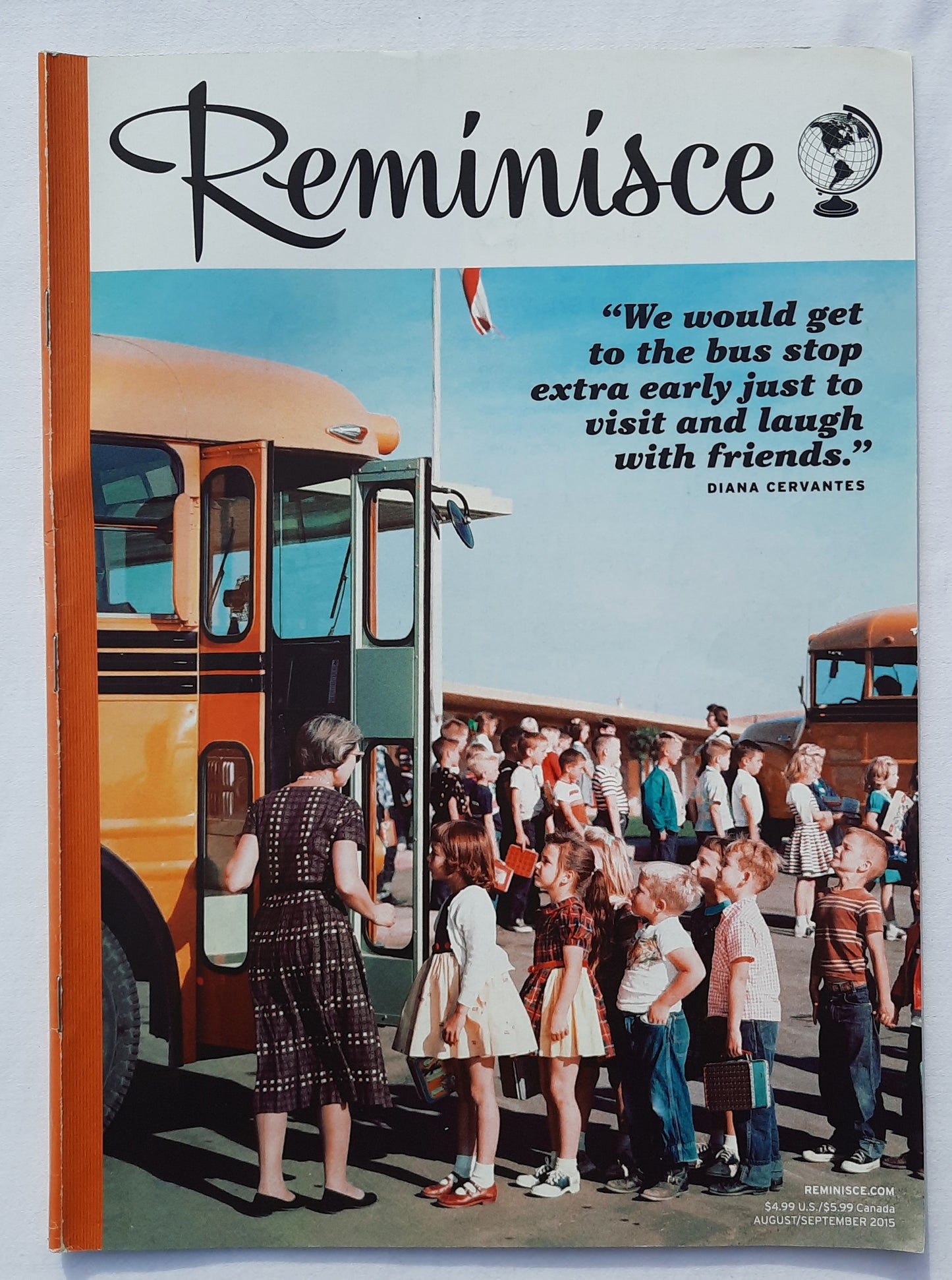 Reminisce Magazine August/September 2015 (Very good, Pbk, 64 pages, Reader's Digest, Collectible)