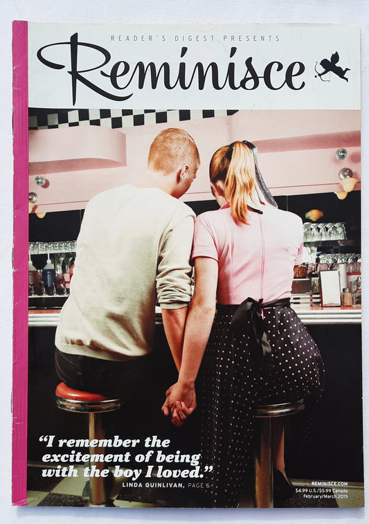 Reminisce Magazine February/March 2015 (Very good, Pbk, 64 pages, Reader's Digest, Collectible)