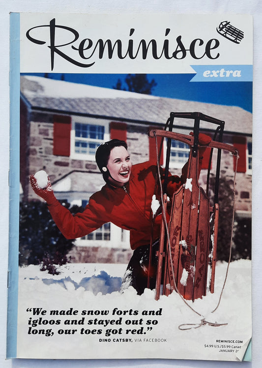 Reminisce Magazine January 2016 (Very good, Pbk, 64 pages, Reader's Digest, Collectible)