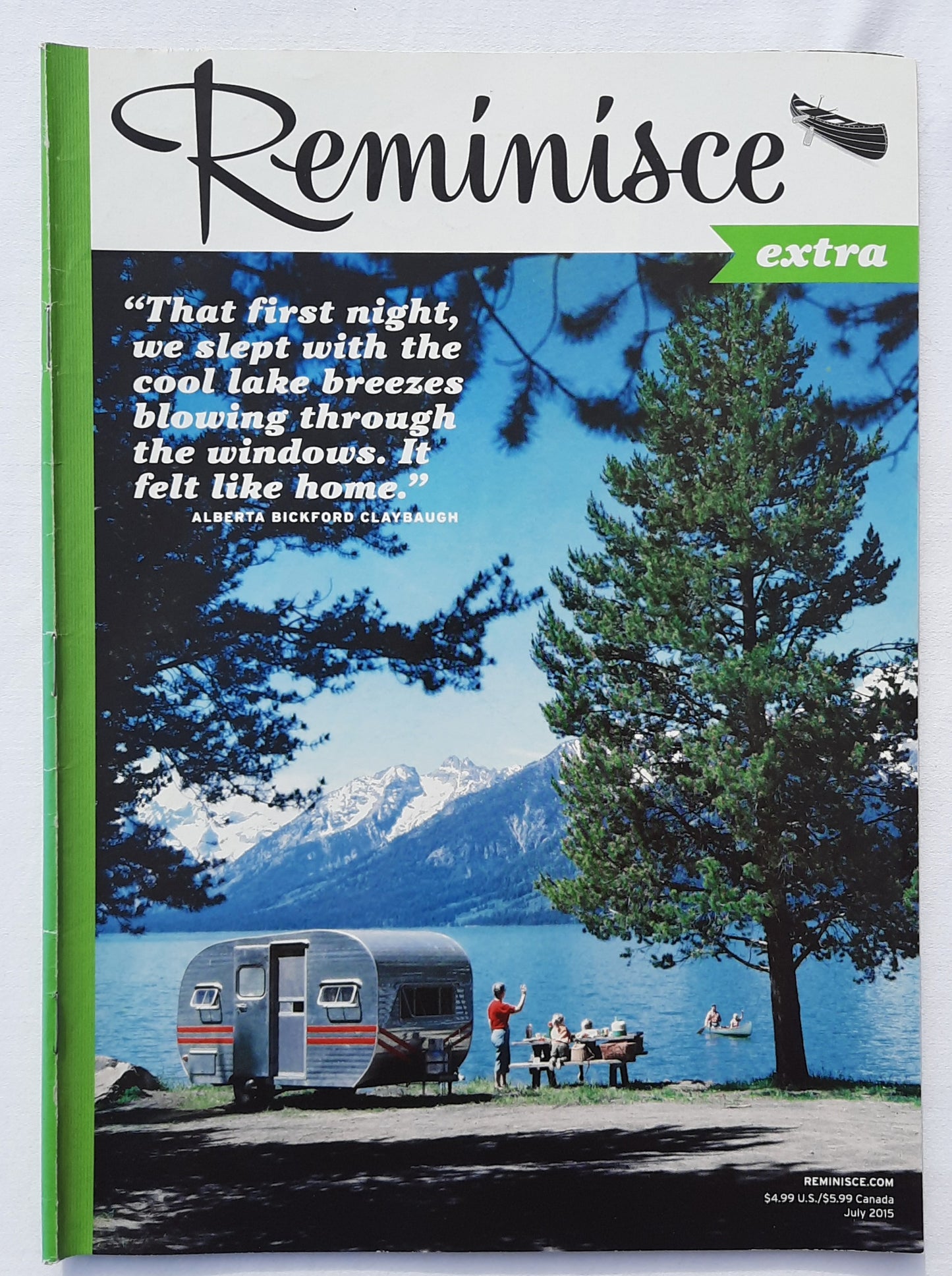 Reminisce Magazine July 2015 (Very good, Pbk, 64 pages, Reader's Digest, Collectible)