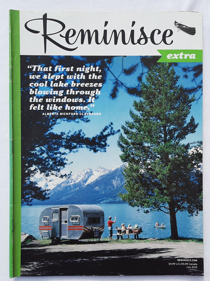 Reminisce Magazine July 2015 (Very good, Pbk, 64 pages, Reader's Digest, Collectible)