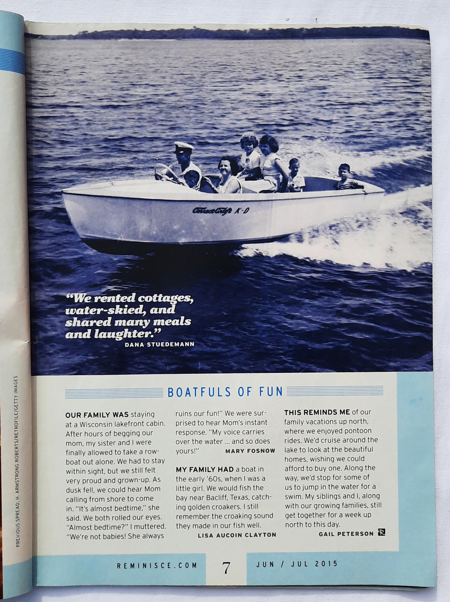 Reminisce Magazine Special Issue June/July 2015 (Very good, Pbk, 88 pages, Reader's Digest, Collectible)