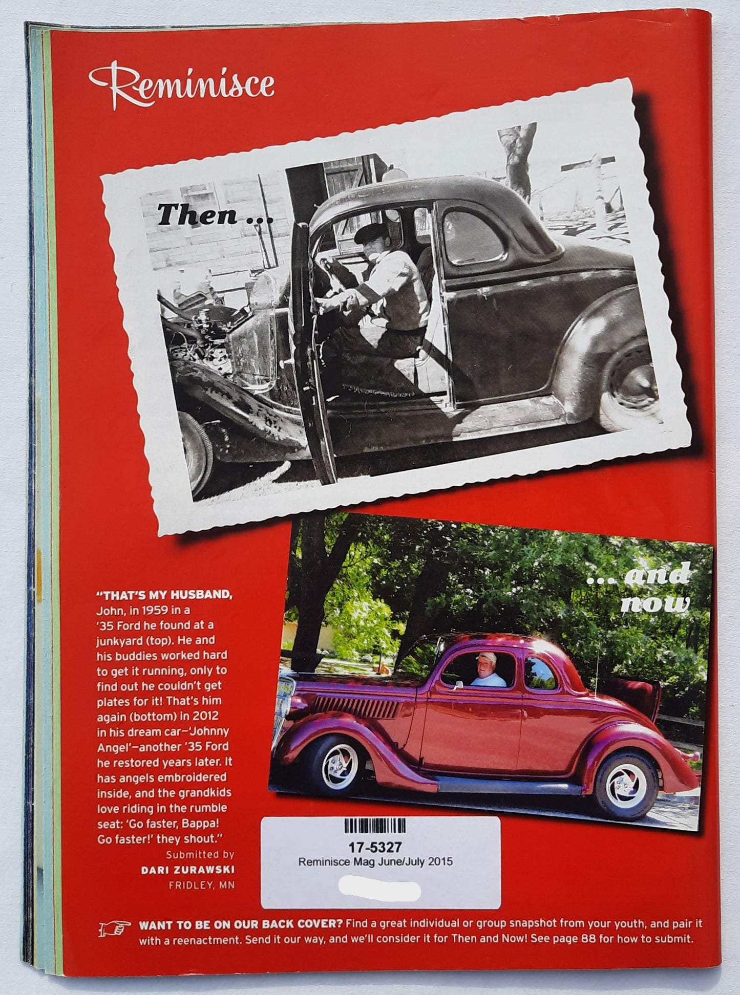 Reminisce Magazine Special Issue June/July 2015 (Very good, Pbk, 88 pages, Reader's Digest, Collectible)