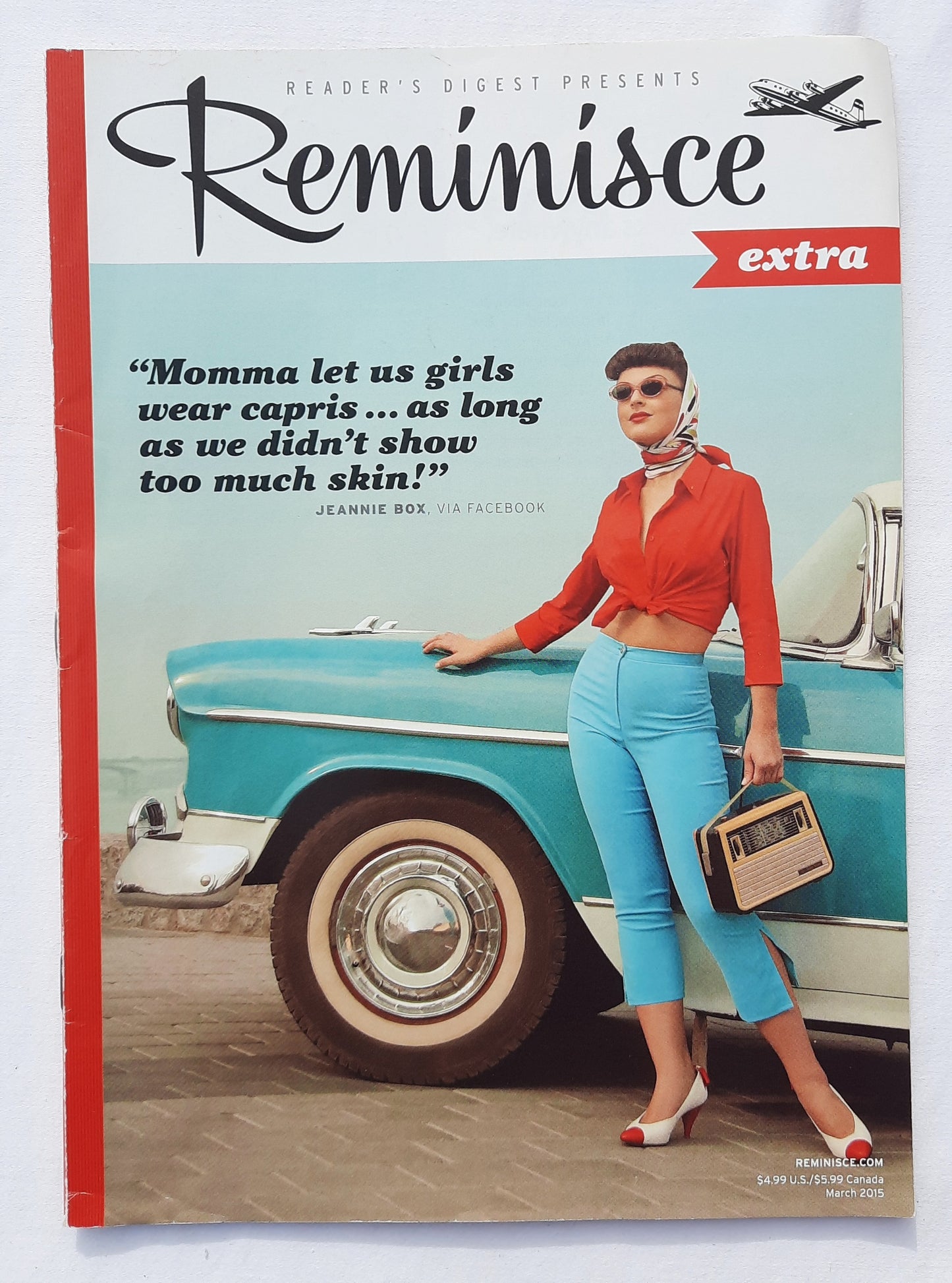 Reminisce Magazine March 2015 (Very good, Pbk, 64 pages, Reader's Digest, Collectible)
