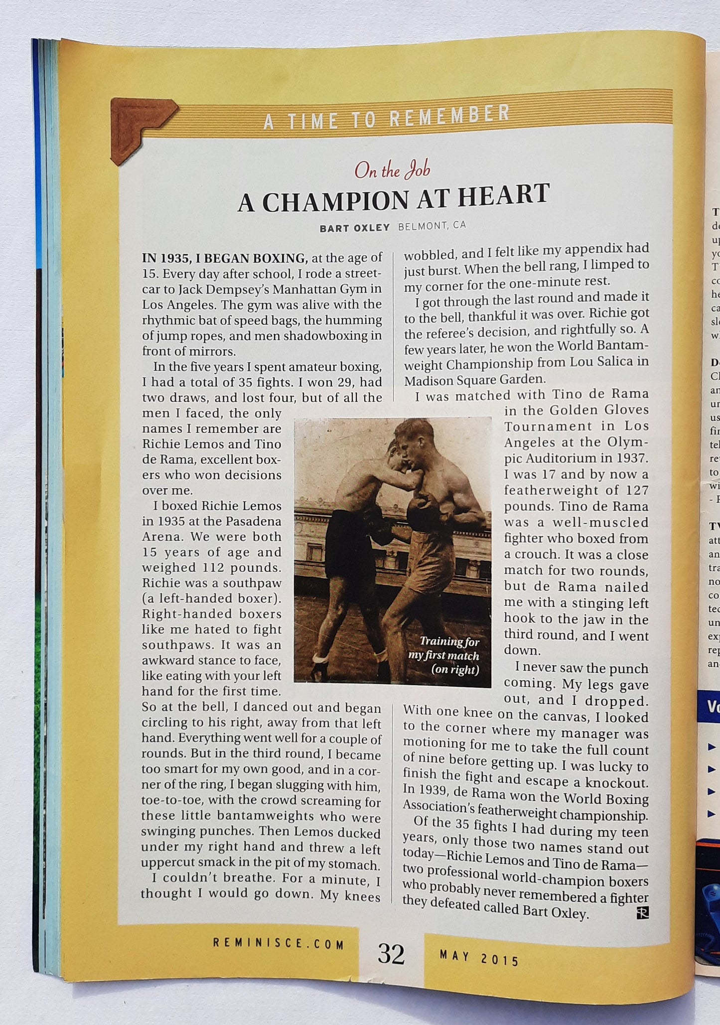 Reminisce Magazine May 2015 (Very good, Pbk, 64 pages, Reader's Digest, Collectible)