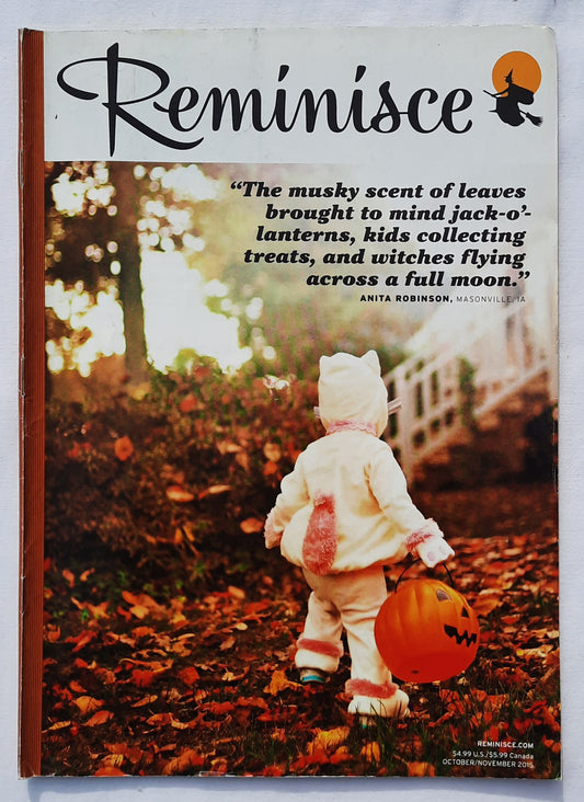 Reminisce Magazine October/November 2015 (Very good, Pbk, 64 pages, Reader's Digest, Collectible)