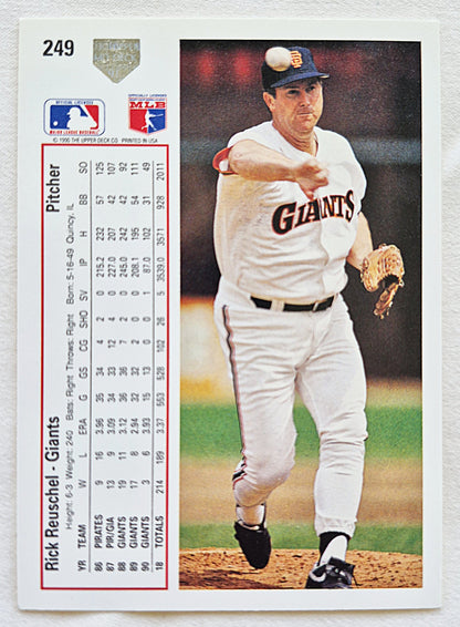 Bewertung '92 Julio Machado Milwaukee Brewers Relief Pitcher #353 Baseballkarte Nahezu Neuwertig
