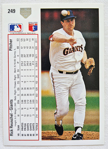 Bewertung '92 Julio Machado Milwaukee Brewers Relief Pitcher #353 Baseballkarte Nahezu Neuwertig