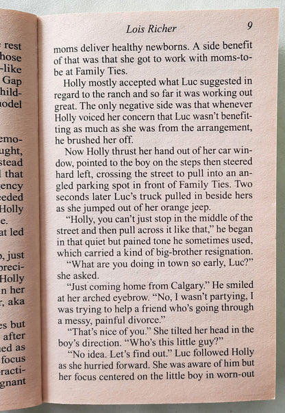 Rancher Daddy by Lois Richer (Family Ties, Very good, 2015, Pbk, 283 pages, Harlequin Love Inspired)