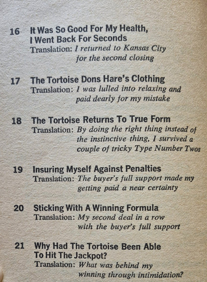 Winning Through Intimidation von Robert J. Ringer (Sehr gut, 1974, Taschenbuch, 304 Seiten, Fawcett Crest)