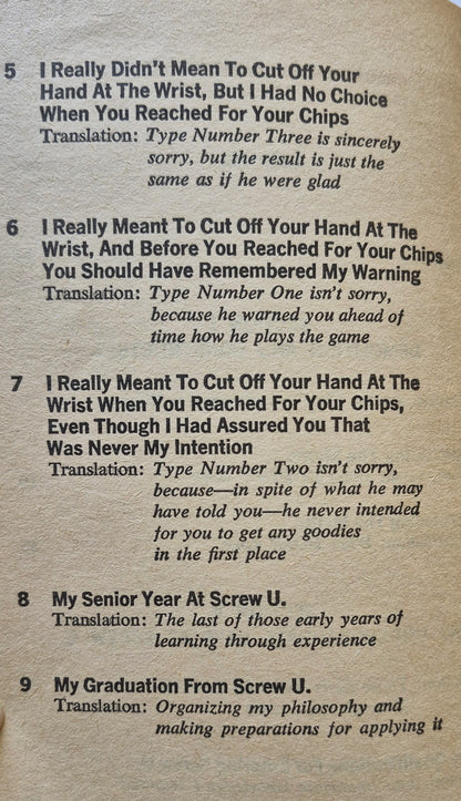 Winning Through Intimidation von Robert J. Ringer (Sehr gut, 1974, Taschenbuch, 304 Seiten, Fawcett Crest)
