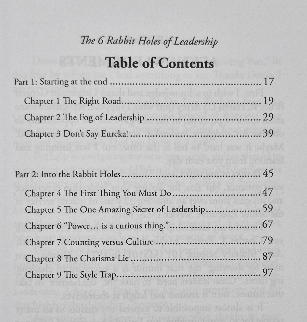6 Rabbit Holes of Leadership: Six key ways you are unknowingly killing your business & career by K. W. Wrede (Very good, 2016, Pbk, 111 pgs, Leadership LLC)