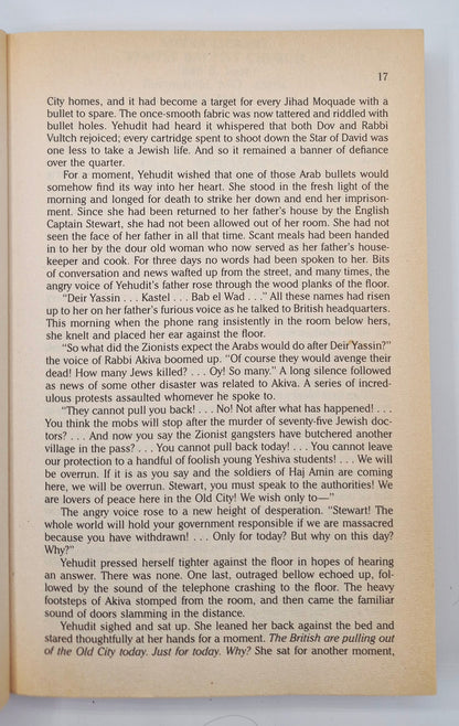 The Key to Zion by Bodie Thoene (Zion Chronicles #5, Good, 1988, Pbk, 351 pgs, Bethany House)