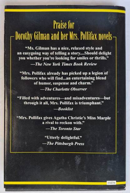 Mrs. Pollifax and the Lion Killer #12 by Dorothy Gilman -Very good, 1996, HC, 202 pgs, Ballantine Books