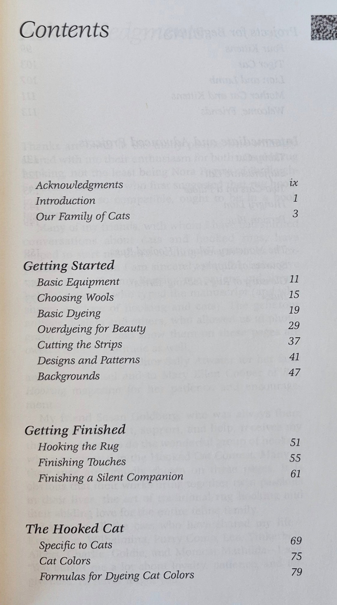 Hooked on Cats: Complete Patterns and Instructions for Rug Hookers by Joan Moshimer (Very good, 1991, Pbk, 178 pgs, Stackpole Books)