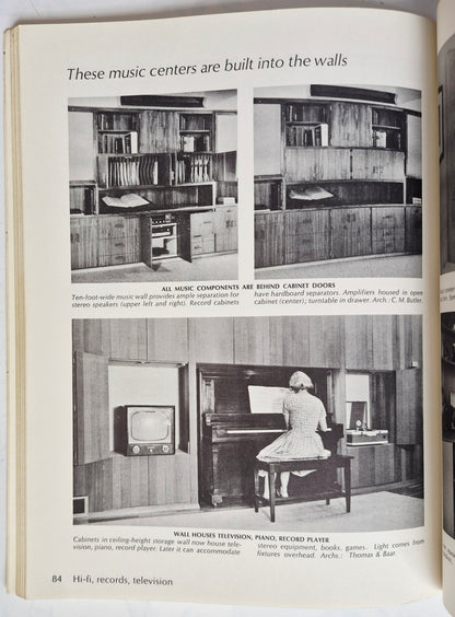 Sunset Ideas for Storage editor David E. Clark (Very Good, 1973, Pbk, 128 pgs, Lane Magazine & Book Co)