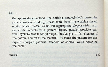 Design Your Own Dress Patterns by Adele P. Margolis (Good, 1971, HC, 451 pgs, Doublday & Co.)