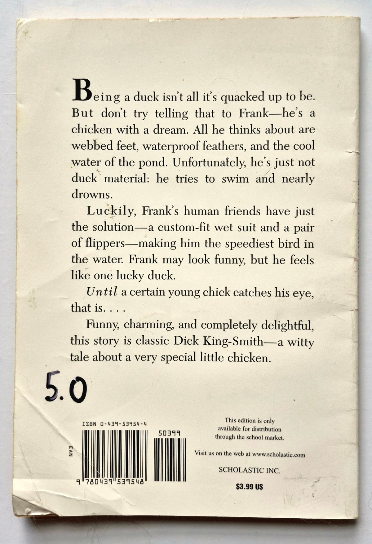 A Separate Peace por John Knowles (Muy buen estado, 1996, Tapa blanda, 204 páginas, Scribner)
