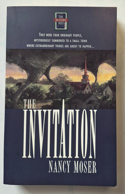 The Invitation by Nancy Moser (Mustard Seed #1, Very good, 1998, Pbk, 425 pgs, Alabaster Books)