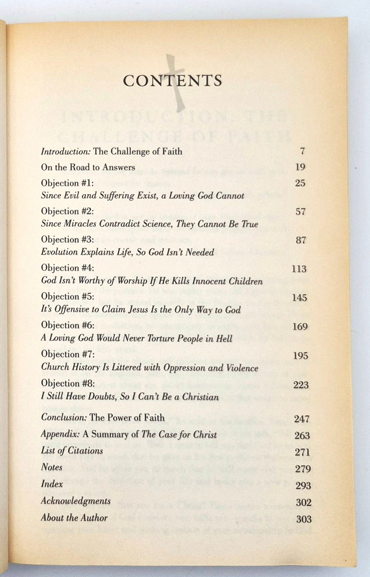 The Case for Faith: A Journalist Investigates the Toughest Objections to Christianity by Lee Strobel (Good, 1998, Pbk, 300 pgs, Zondervan)
