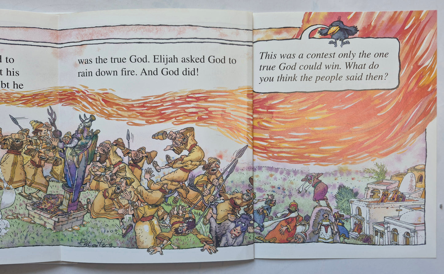 Little Children's Books: Elijah by Anne de Graaf (Very good, 2001, HC, 38 pgs, Broadman & Holman)