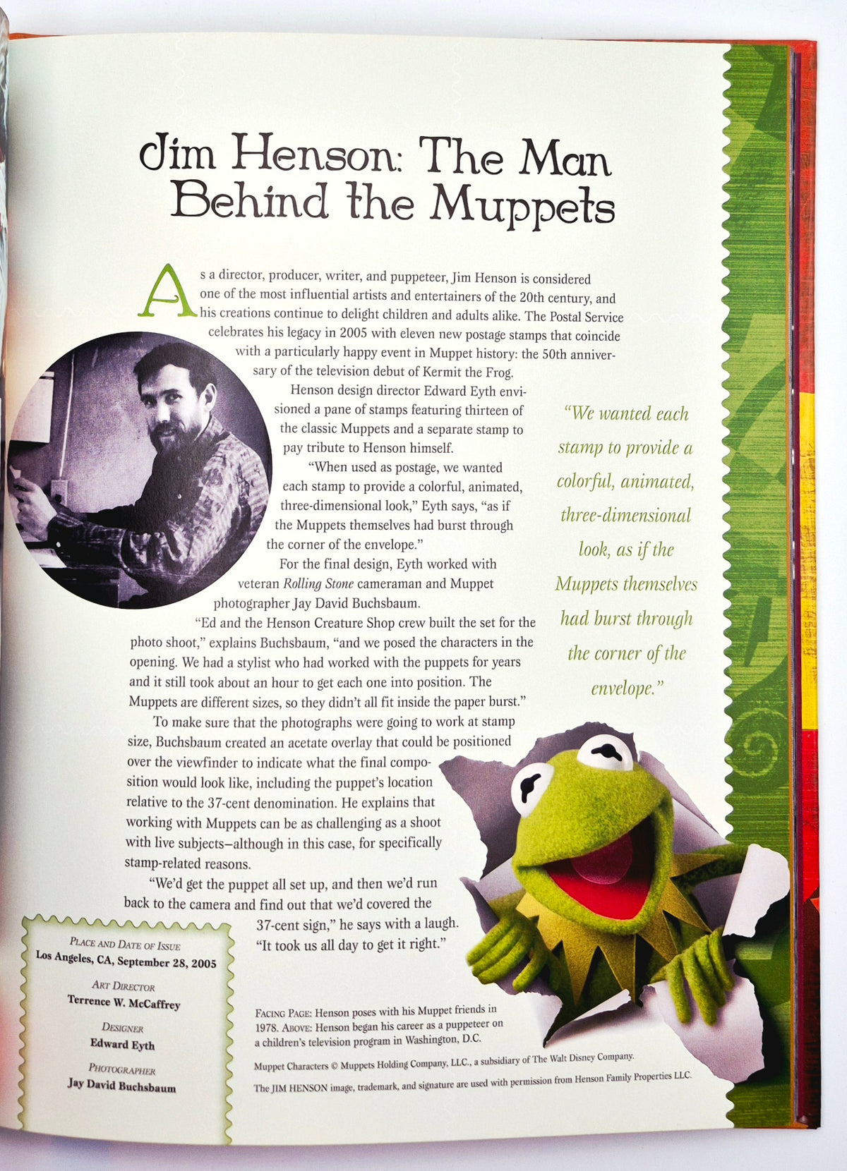 The 2005 Commemorative Stamp Yearbook by USPS (Like New, 64 pgs, HarperResource)