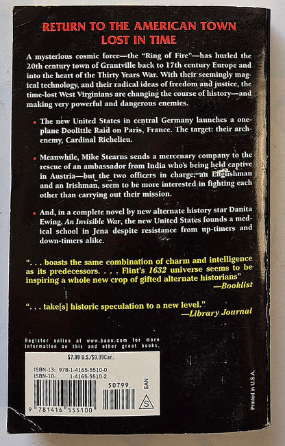 Ring of Fire: Grantville Gazette II by Eric Flint (Very good, 2007 Pbk, 473 pgs, Baen)