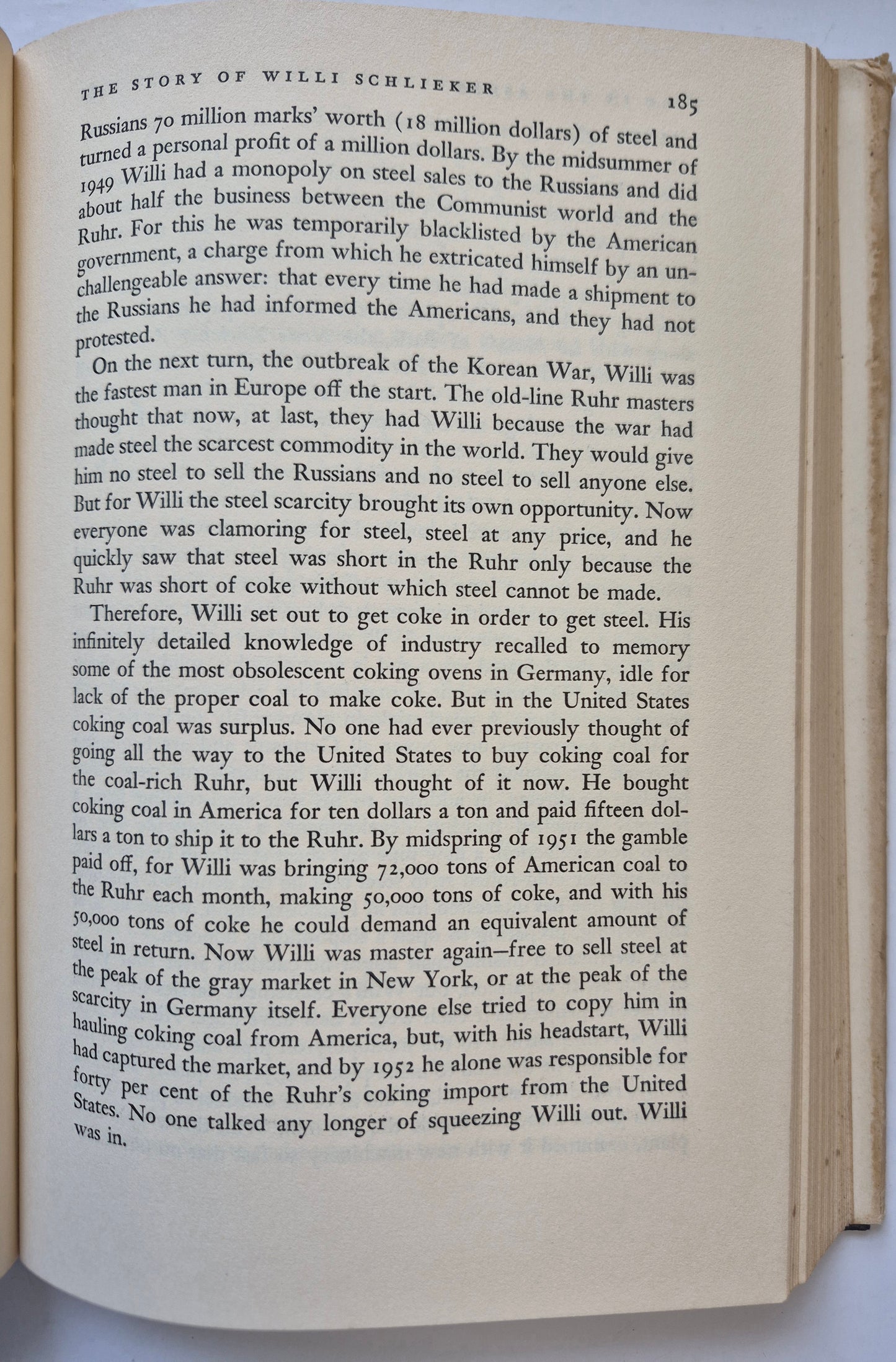 Fire in the Ashes by Theodore H. White -Good, 1953, HC, 405 pgs, William Sloane Assc.