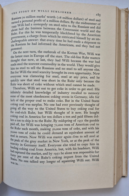 Fire in the Ashes by Theodore H. White -Good, 1953, HC, 405 pgs, William Sloane Assc.