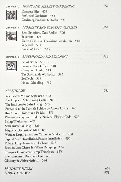 Real Goods Solar Living Source Book 9th Ed. by John Schaffer (Very good, 1996, Pbk, 693 pgs, Real Goods Trading Corp.)