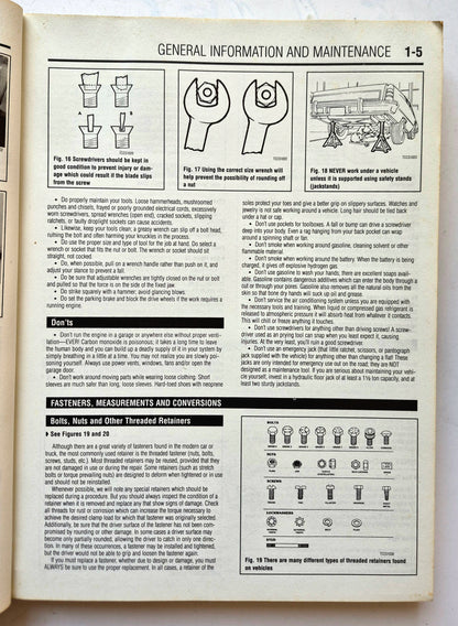 General Motors Cadillac 1967-89 Repair Manual (Good, 1994, Pbk, Chilton's Automotive Books)