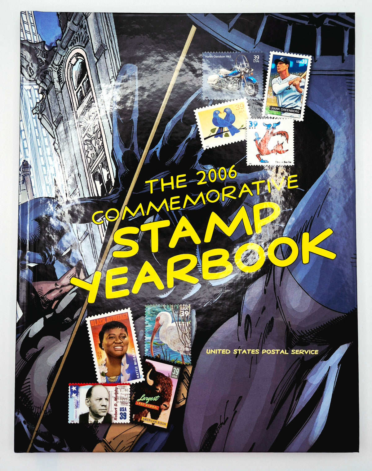 The 2006 Commemorative Stamp Yearbook by USPS (Like new, 64 pgs, HarperResource)