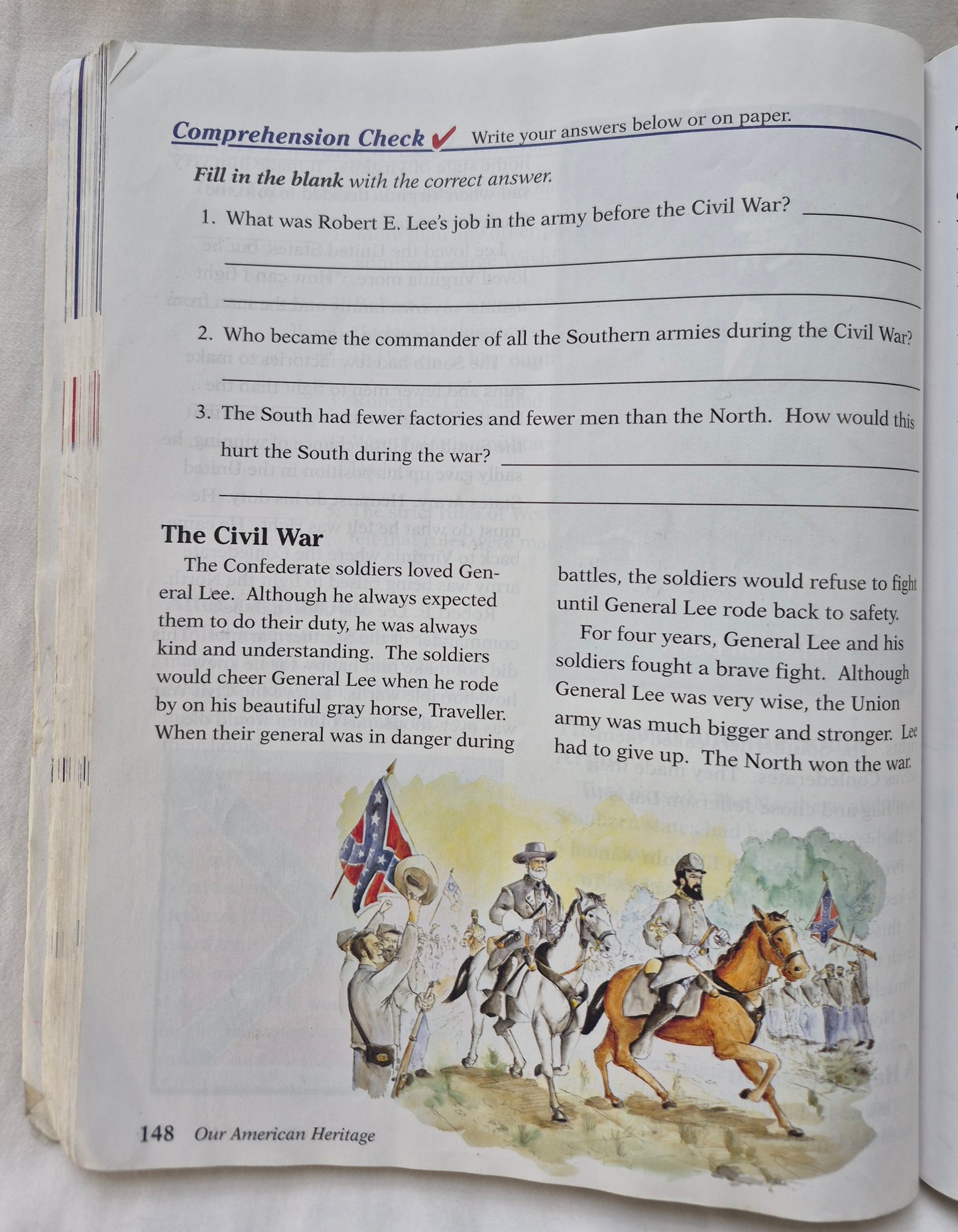 Abeka Our American Heritage Grade 3 Lehrbuch 4. Auflage (Gut, 2006, Taschenbuch, 246 S.)