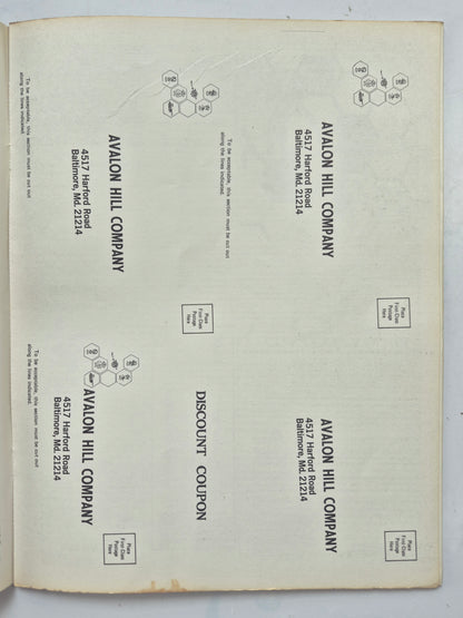 The Avalon Hill General Jul-Aug 1974 Vol. 11 No. 2 The Invasion of Russia