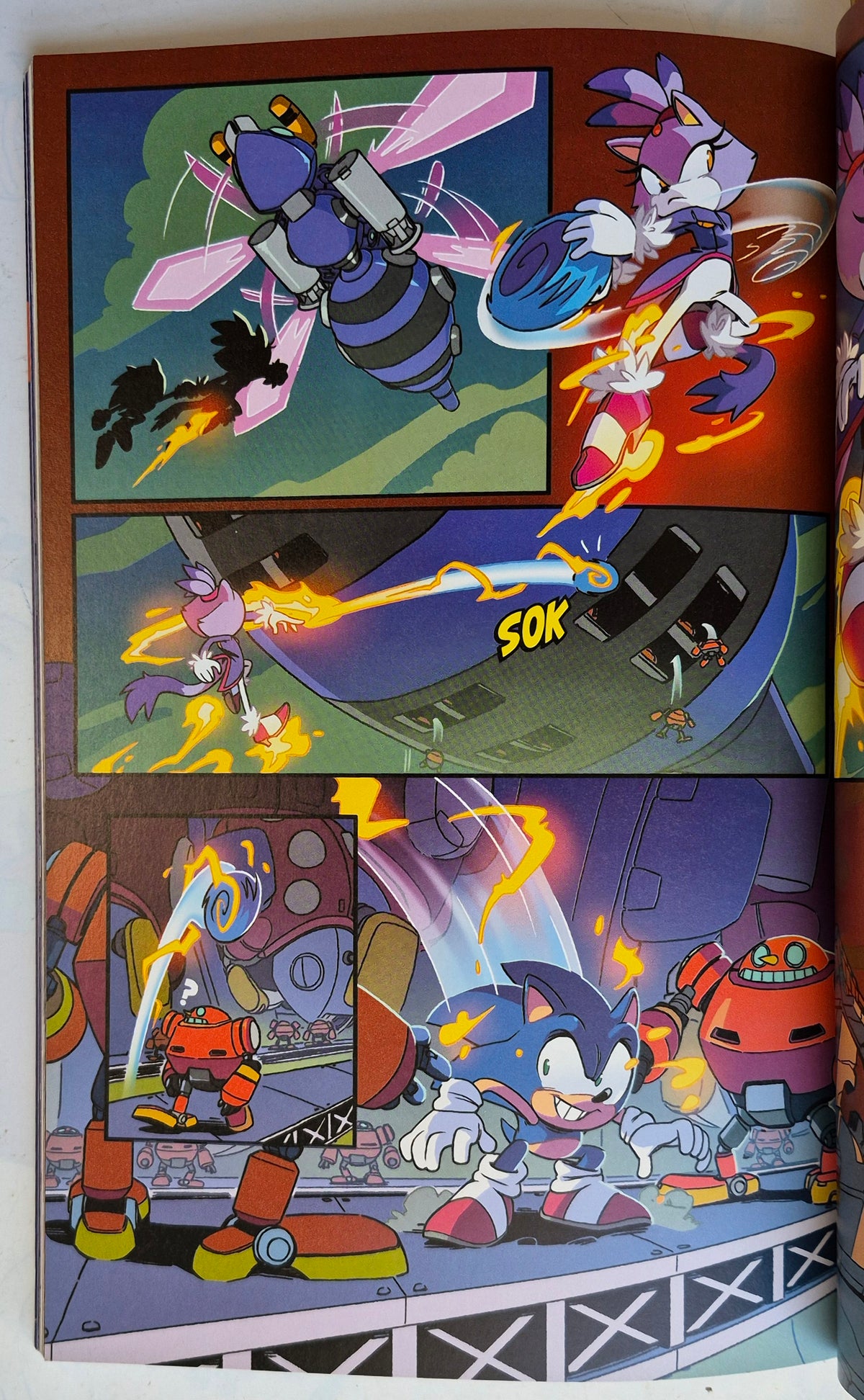 Sonic the Hedgehog Vol. 1: Fallout!  by Ian Flynn; Tracy Yardley et al. (Very good, 2018, Pbk, IDW Pub.)