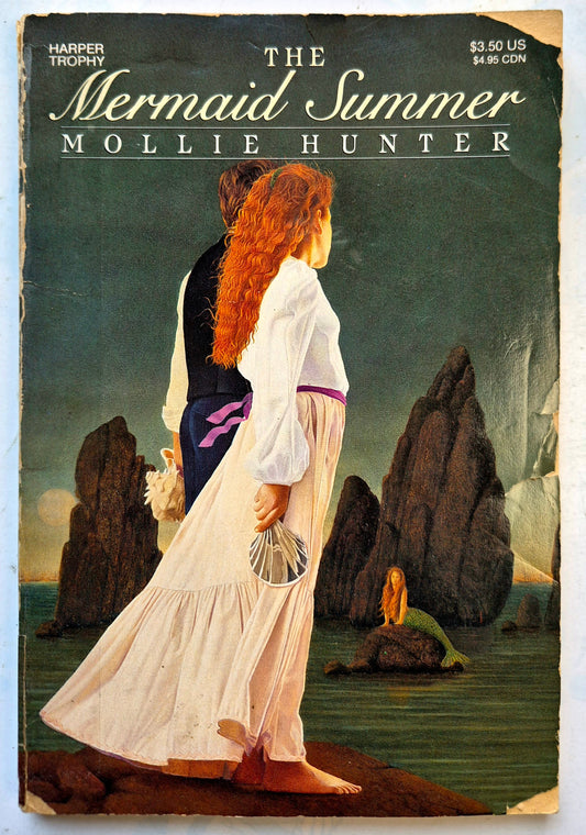 The Mermaid Summer by Millie Hunter (Good, 1990, Pbk, 118 pgs, Harper Trophy)