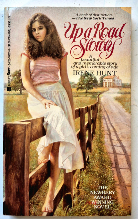 Up a Road Slowly by Irene Hunt (Good, 1986, Pbk, 186 pgs, Pacer Books)