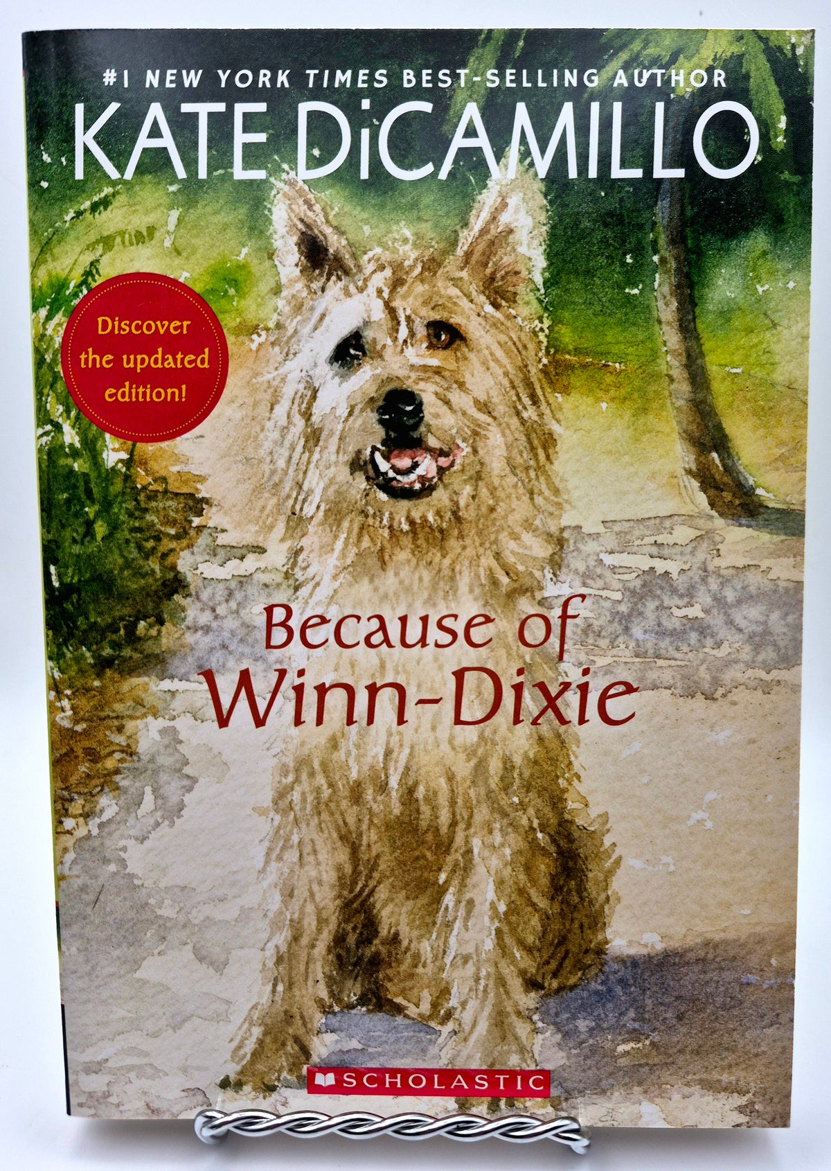 Por culpa de Winn-Dixie de Kate DiCamillo (Nuevo, 2009, Tapa blanda, 182 páginas, Scholastic)