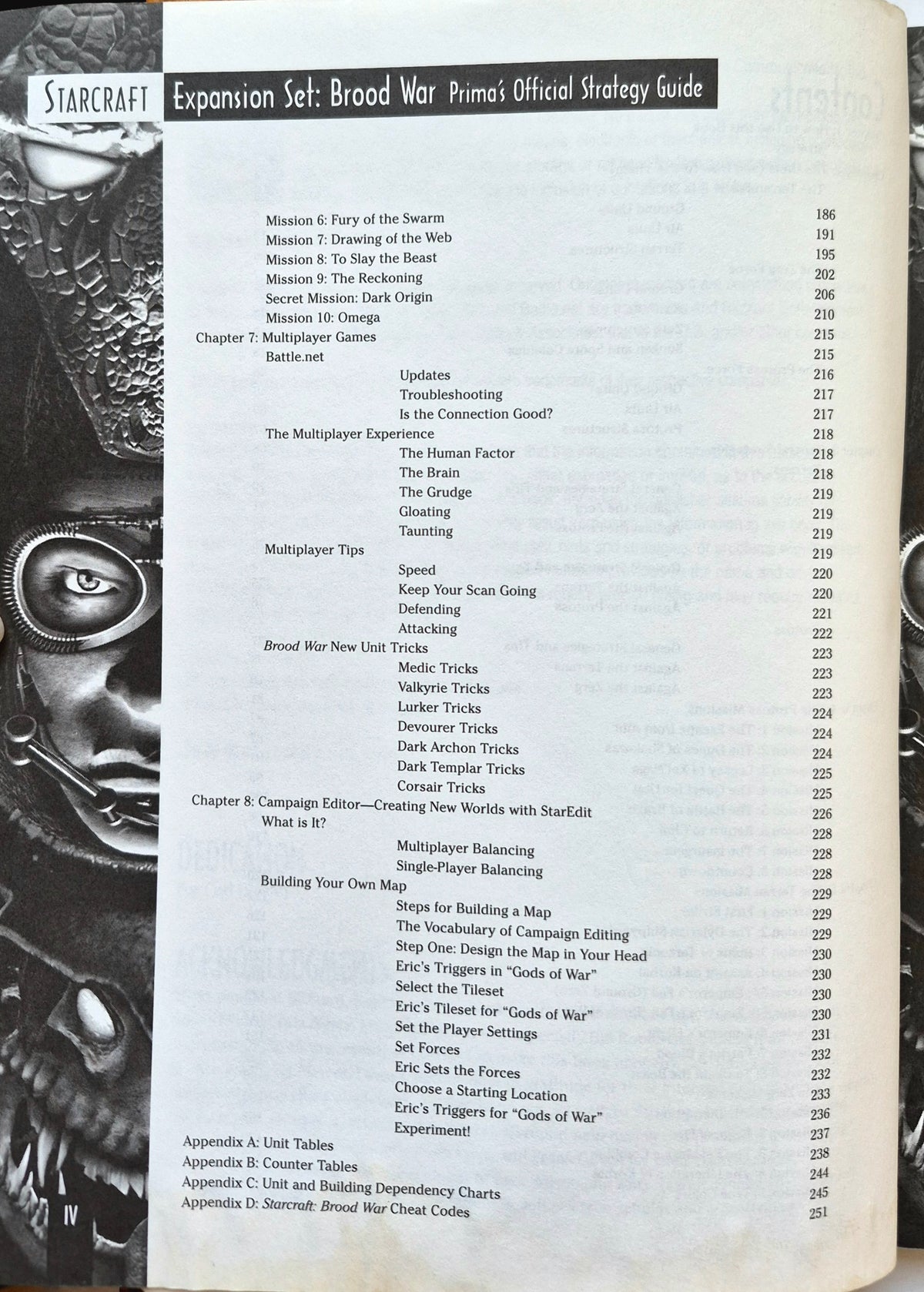 StarCraft Expansion Set Brood War Prima's Official Strategy Guide by Bart Farkas (Good, 1998, Pbk, 252 pgs, Prima Games)