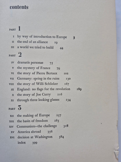 Fire in the Ashes by Theodore H. White -Good, 1953, HC, 405 pgs, William Sloane Assc.