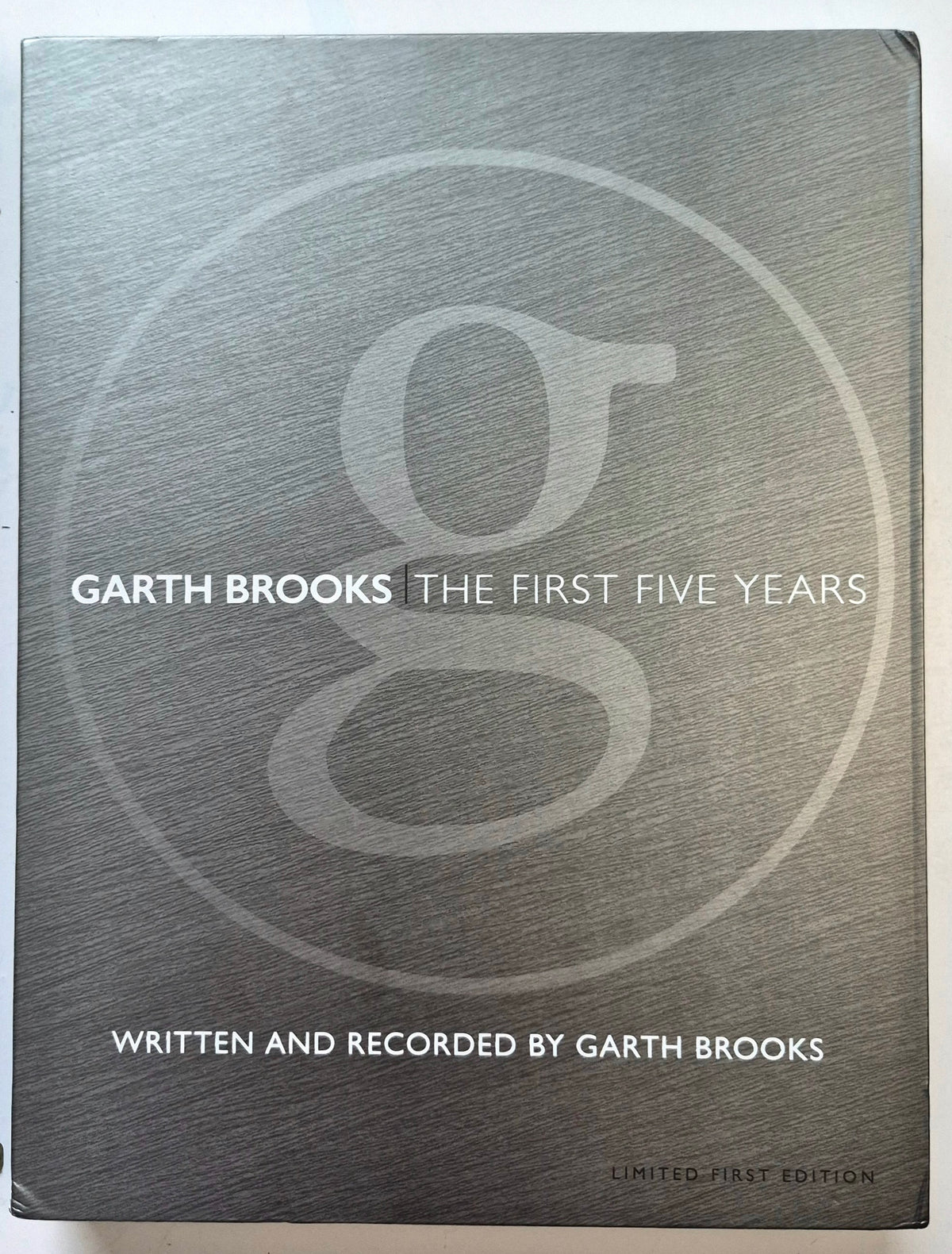 The First Five Years Part 1 by Garth Brooks (Like new, 2017, HC, CDs, 240 pgs, Melcher Media Limited First Edition