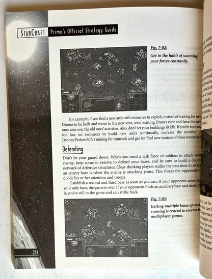 StarCraft Prima's Official Strategy Guide by Bart Farkas (Good, 1998, Pbk, 246 pgs, Prima Games)