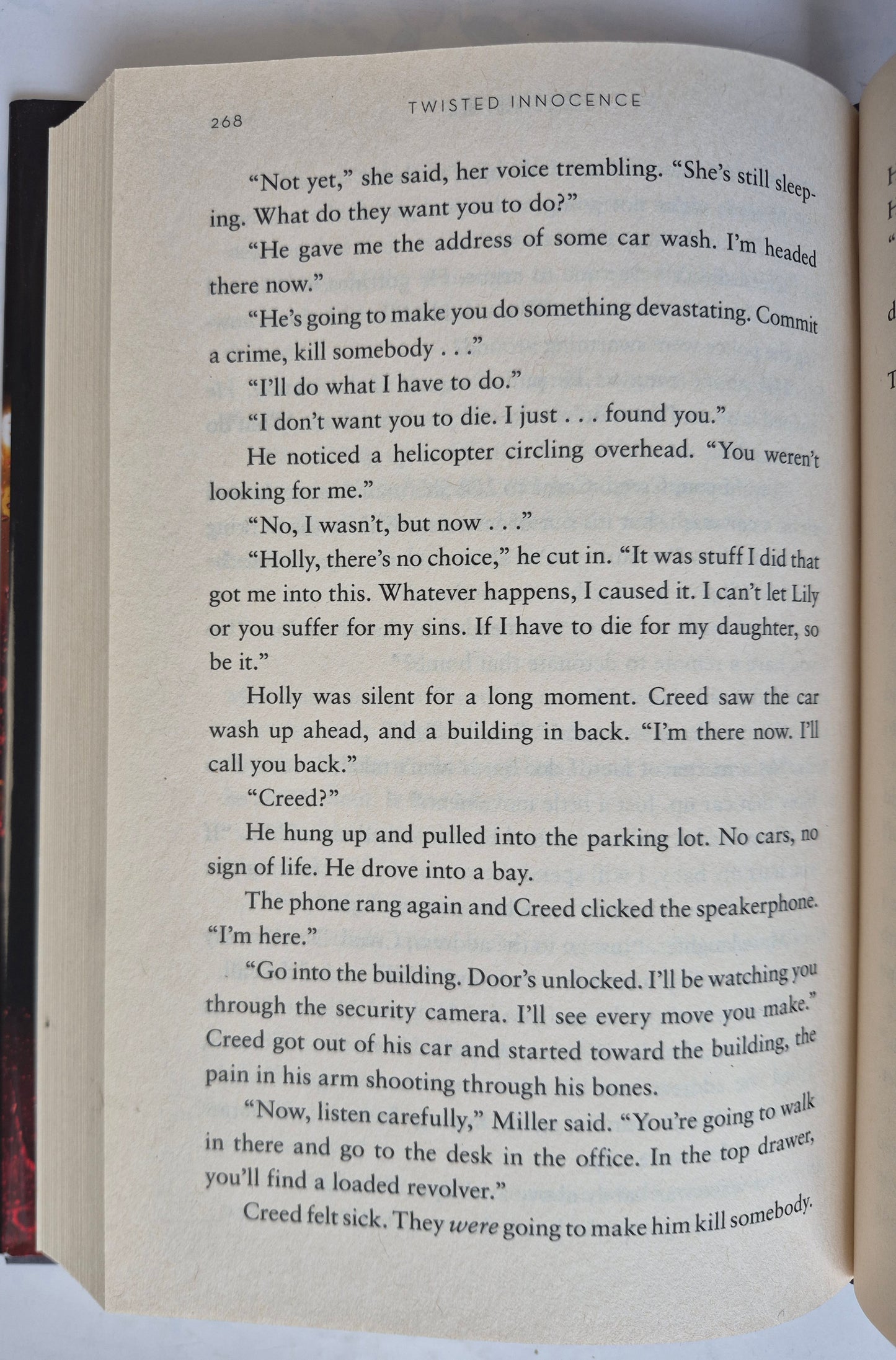 Twisted Innocence by Terri Blackstock - Moonlighters #3, Very good, 2015, HC, 308 pgs, Zondervan