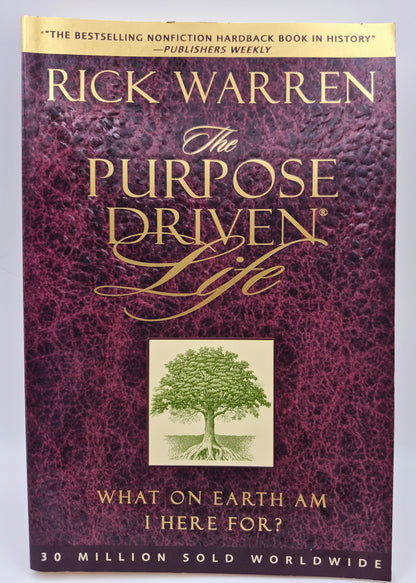 Die Zehn Gebote für ein erfülltes Leben: Wofür um alles in der Welt bin ich hier? von Rick Warren (Sehr gut, 2002, gebunden, 334 Seiten, Zondervan)