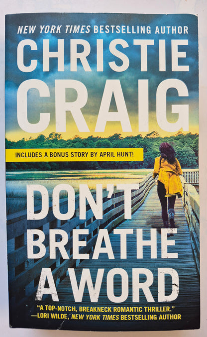 Don't Breathe a Word by Christie Craig - Texas Justice #2, Very good, 2019, Pbk, 556 pgs, Forever