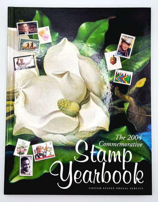 The 2004 Commemorative Stamp Yearbook by USPS (Like new, 64 pgs, HarperResource)