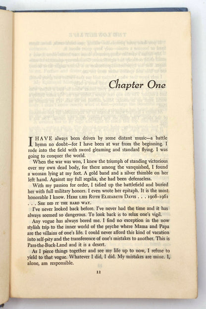 The Lonely Life: An Autobiography by Bette Davis (Good, 1962, HC, 254 pgs, G.P. Putnam's Sons)