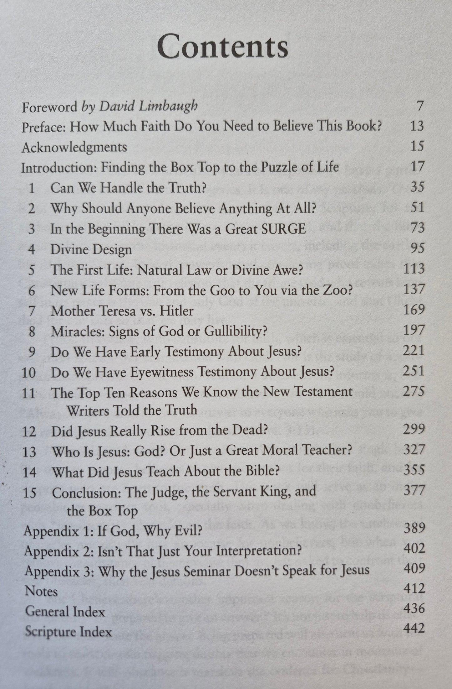 I Don't Have Enough Faith to Be an Atheist by Norman L. Geisler; Frank Turek -Very good, 2004, Pbk, 447 pgs, Crossway